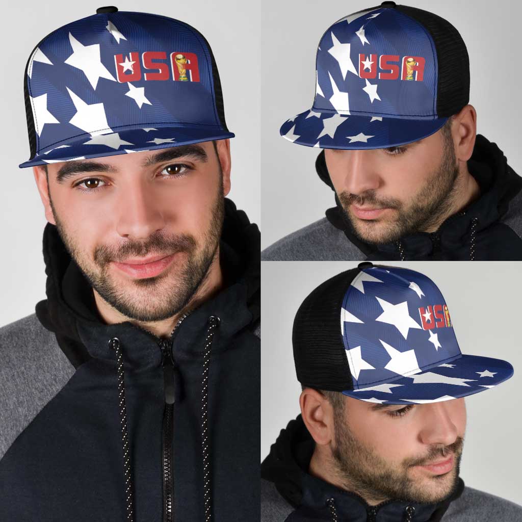 USA Soccer Custom Vintage 1994 Inspired Mesh Trucker Cap - Wonder Print Shop