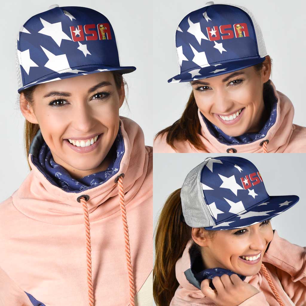 USA Soccer Custom Vintage 1994 Inspired Mesh Trucker Cap - Wonder Print Shop
