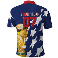 USA Soccer Custom Vintage 1994 Inspired Polo Shirt - Wonder Print Shop