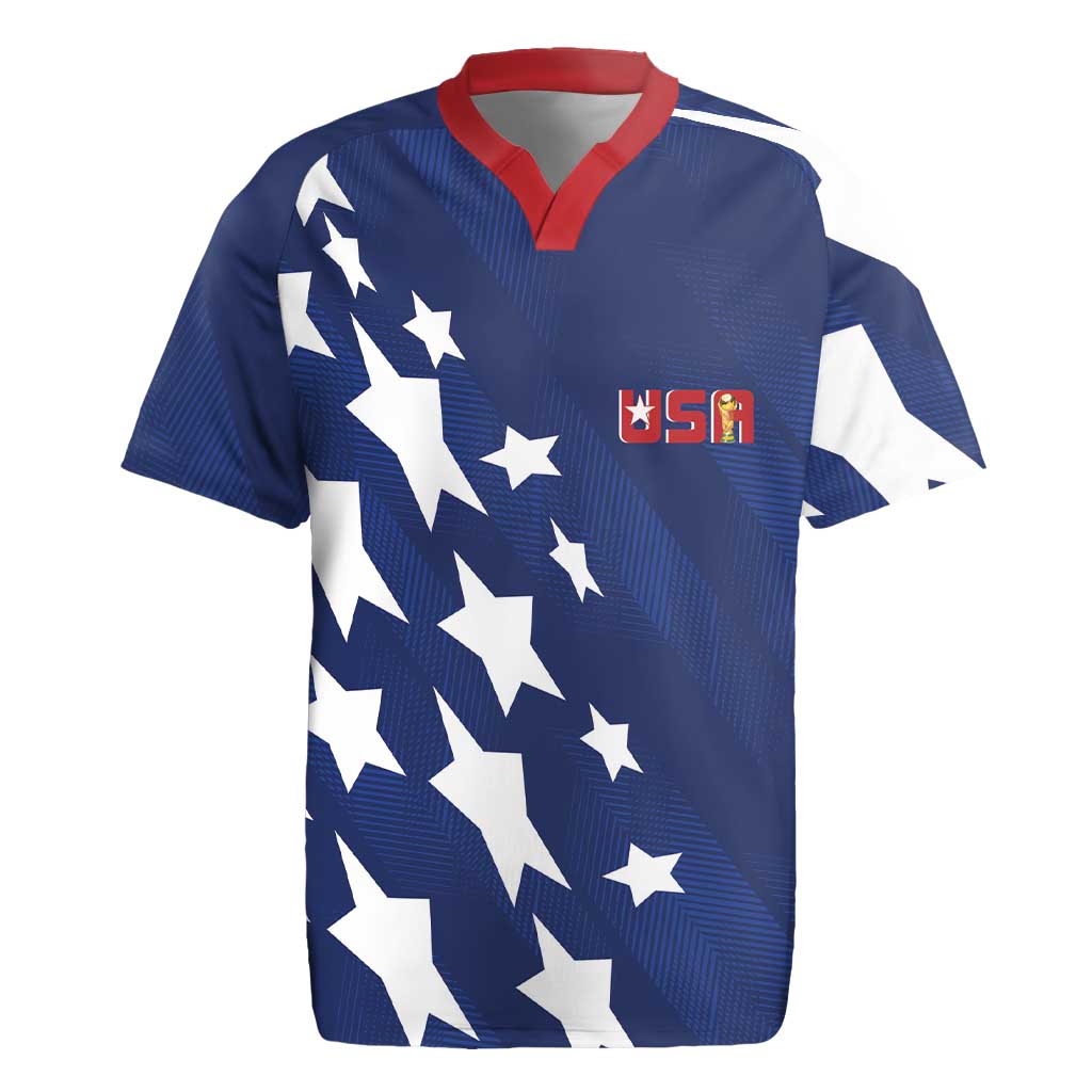 USA Soccer Custom Vintage 1994 Inspired Rugby Jersey - Wonder Print Shop