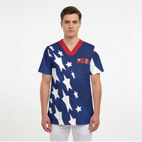 USA Soccer Custom Vintage 1994 Inspired Scrub Top - Wonder Print Shop