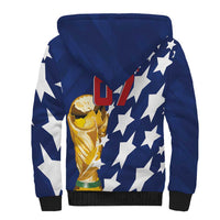 USA Soccer Custom Vintage 1994 Inspired Sherpa Hoodie - Wonder Print Shop