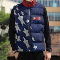 USA Soccer Custom Vintage 1994 Inspired Sleeveless Puffer Jacket - Wonder Print Shop