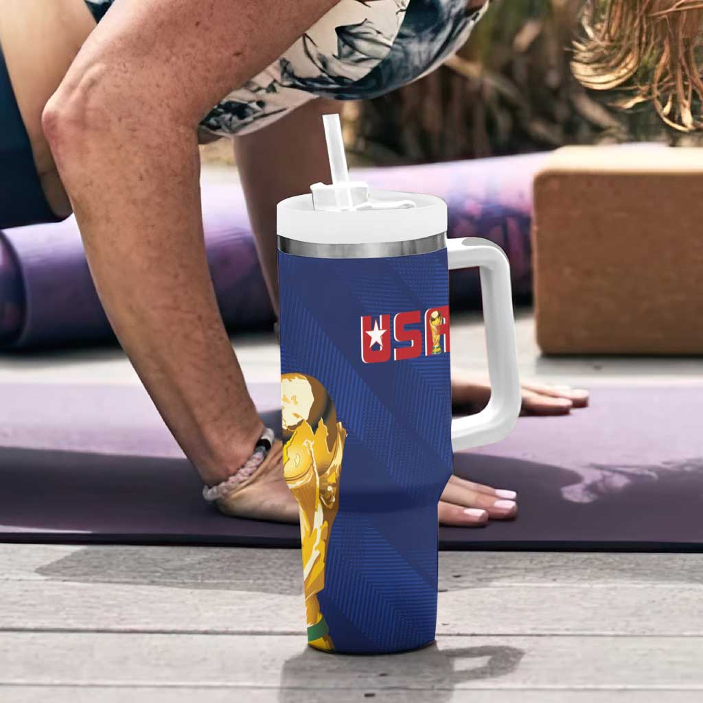 USA Soccer Vintage 1994 Inspired Tumbler With Handle - Wonder Print Shop