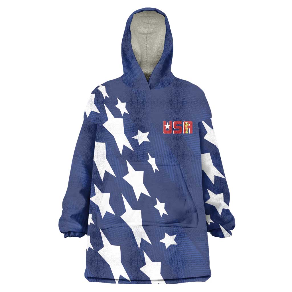 USA Soccer Custom Vintage 1994 Inspired Wearable Blanket Hoodie - Wonder Print Shop