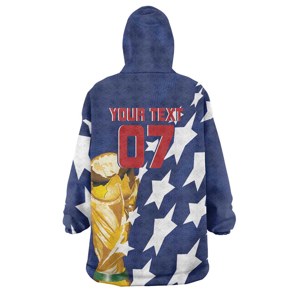 USA Soccer Custom Vintage 1994 Inspired Wearable Blanket Hoodie - Wonder Print Shop
