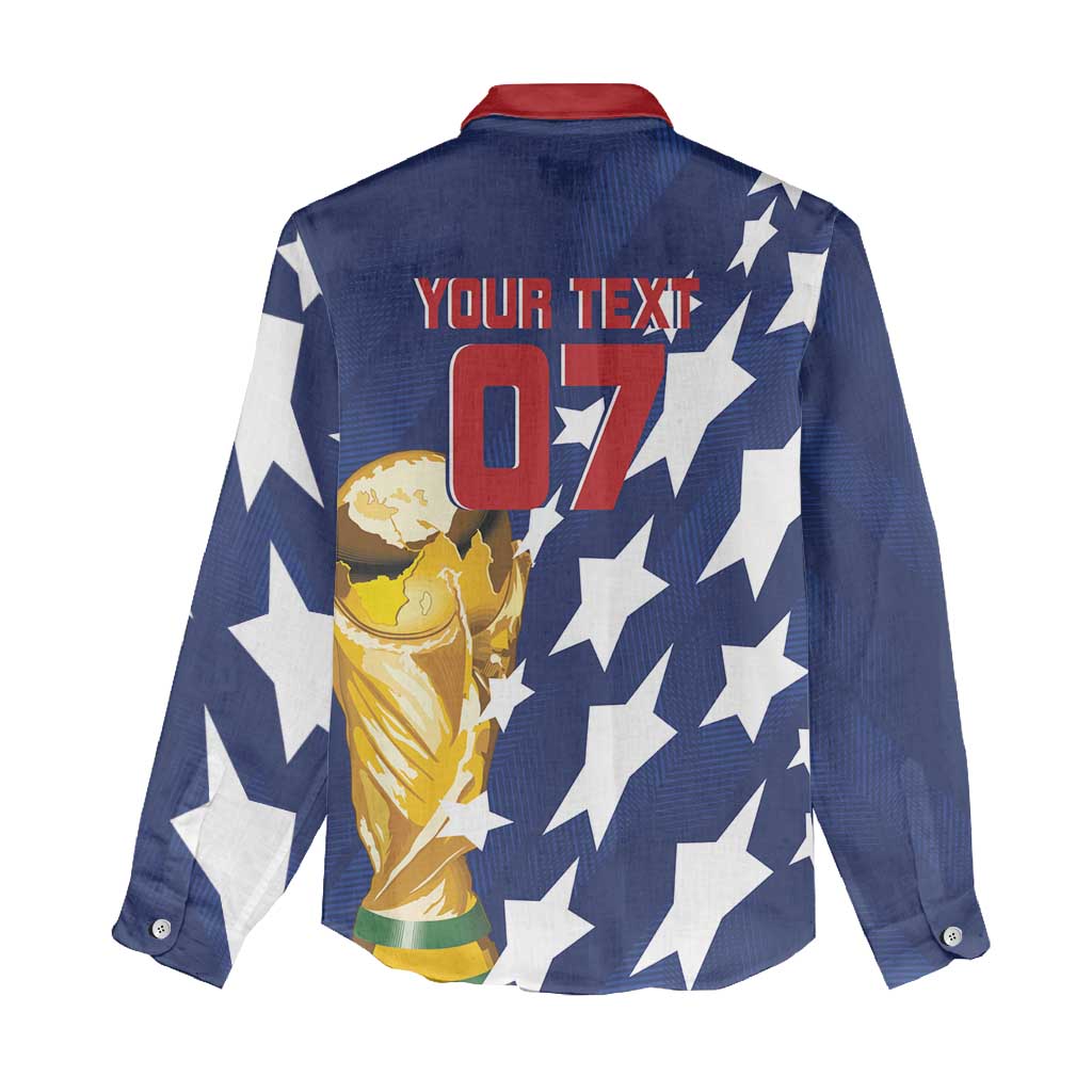 USA Soccer Custom Vintage 1994 Inspired Women Casual Shirt - Wonder Print Shop