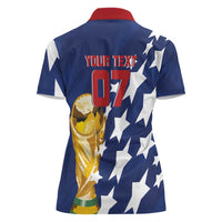USA Soccer Custom Vintage 1994 Inspired Women Polo Shirt - Wonder Print Shop