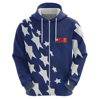 USA Soccer Custom Vintage 1994 Inspired Zip Hoodie - Wonder Print Shop