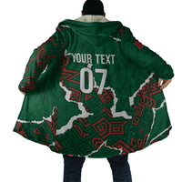 Morocco Football Custom Cloak Grunge Motifs
