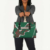 Morocco Football Leather Bag Grunge Motifs
