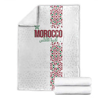 Morocco Atlas Lions Blanket Arabesque Inspired Pattern