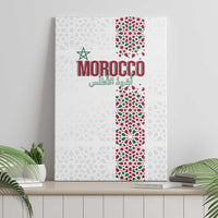Morocco Atlas Lions Canvas Wall Art Arabesque Inspired Pattern