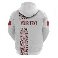 Morocco Atlas Lions Personalized Hoodie Arabesque Inspired Pattern