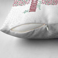 Morocco Atlas Lions Pillow Cover Arabesque Inspired Pattern