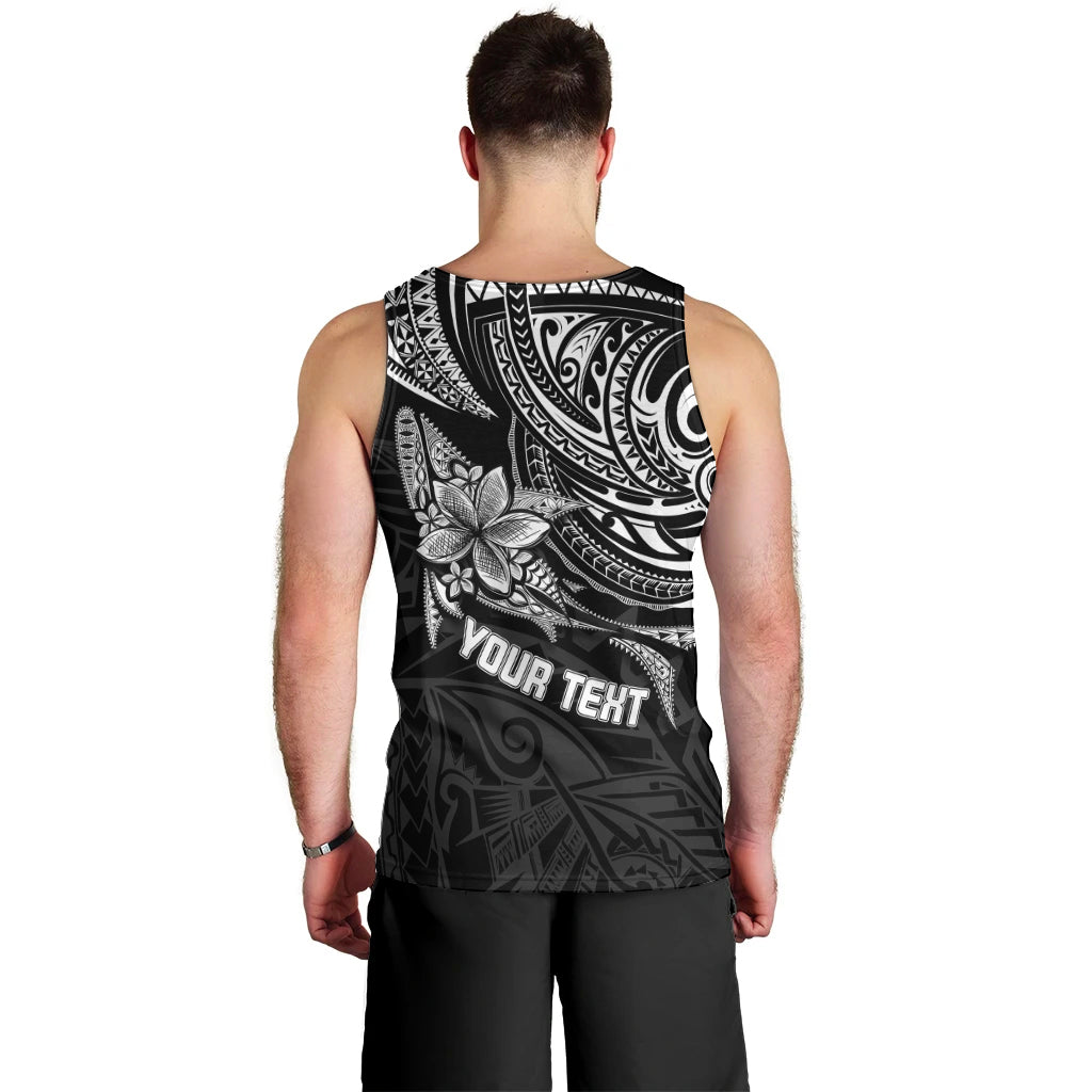 personalised-fathers-day-polynesian-men-tank-top-best-dad-ever-black
