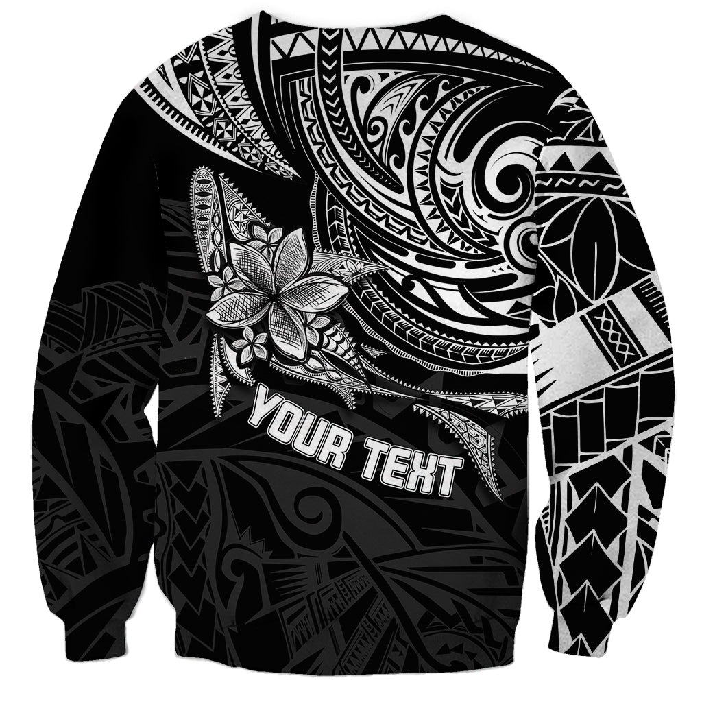 Personalised Father's Day Polynesian Sweatshirt Best Dad Ever - Black - Wonder Print Shop
