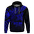 Personalised Father's Day Polynesian Hoodie Best Dad Ever - Blue - Wonder Print Shop
