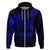 Personalised Father's Day Polynesian Hoodie Best Dad Ever - Blue - Wonder Print Shop