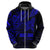 Personalised Father's Day Polynesian Hoodie Best Dad Ever - Blue - Wonder Print Shop
