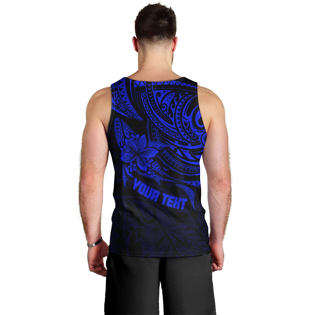 personalised-fathers-day-polynesian-men-tank-top-best-dad-ever-blue