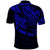 Custom Fathers Day Polynesian Polo Shirt Best Dad Ever Blue - Wonder Print Shop
