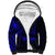 Personalised Father's Day Polynesian Sherpa Hoodie Best Dad Ever - Blue - Wonder Print Shop