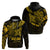 Personalised Father's Day Polynesian Hoodie Best Dad Ever - Gold - Wonder Print Shop