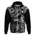 Personalised Father's Day Fiji Hoodie Polynesian Dad & Kid - Wonder Print Shop