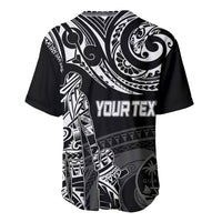 Personalised Father's Day Guam Baseball Jersey Polynesian Dad & Kid LT7 - Wonder Print Shop