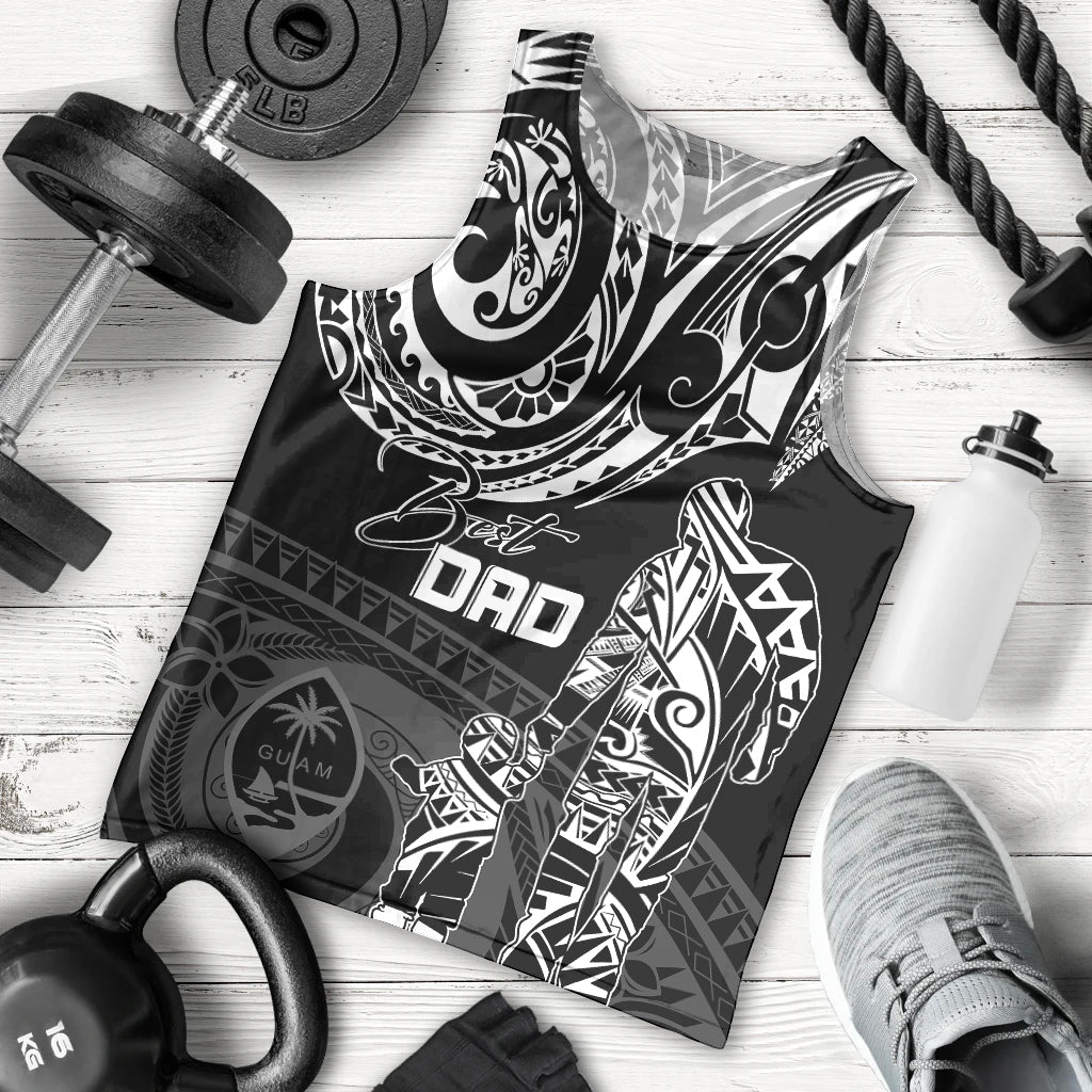 personalised-fathers-day-guam-men-tank-top-polynesian-dad-kid