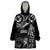 Personalised Father's Day Guam Wearable Blanket Hoodie Polynesian Dad & Kid - Wonder Print Shop