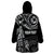 Personalised Father's Day Guam Wearable Blanket Hoodie Polynesian Dad & Kid - Wonder Print Shop