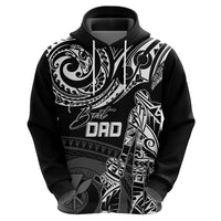 Personalised Father's Day Kanaka Hawaii Hoodie Polynesian Dad & Kid - Wonder Print Shop