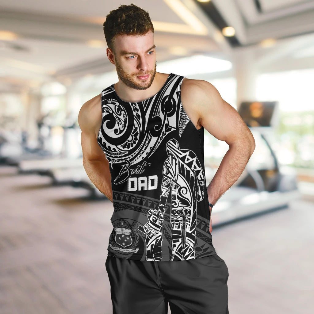 personalised-fathers-day-samoa-men-tank-top-polynesian-dad-kid