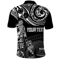 Custom Fathers Day Samoa Polo Shirt Polynesian Dad and Kid - Wonder Print Shop