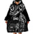 Personalised Father's Day Samoa Wearable Blanket Hoodie Polynesian Dad & Kid - Wonder Print Shop