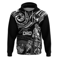 Personalised Father's Day Tonga Hoodie Polynesian Dad & Kid - Wonder Print Shop