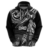 Personalised Father's Day Tonga Hoodie Polynesian Dad & Kid - Wonder Print Shop
