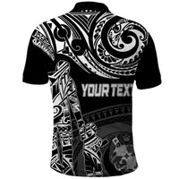 Custom Fathers Day Tonga Polo Shirt Polynesian Dad and Kid - Wonder Print Shop