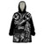 Personalised Father's Day Tonga Wearable Blanket Hoodie Polynesian Dad & Kid - Wonder Print Shop