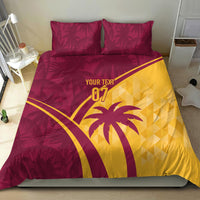 West Indies Cricket World Cup 2024 Bedding Set Tropical Style LT7 - Wonder Print Shop