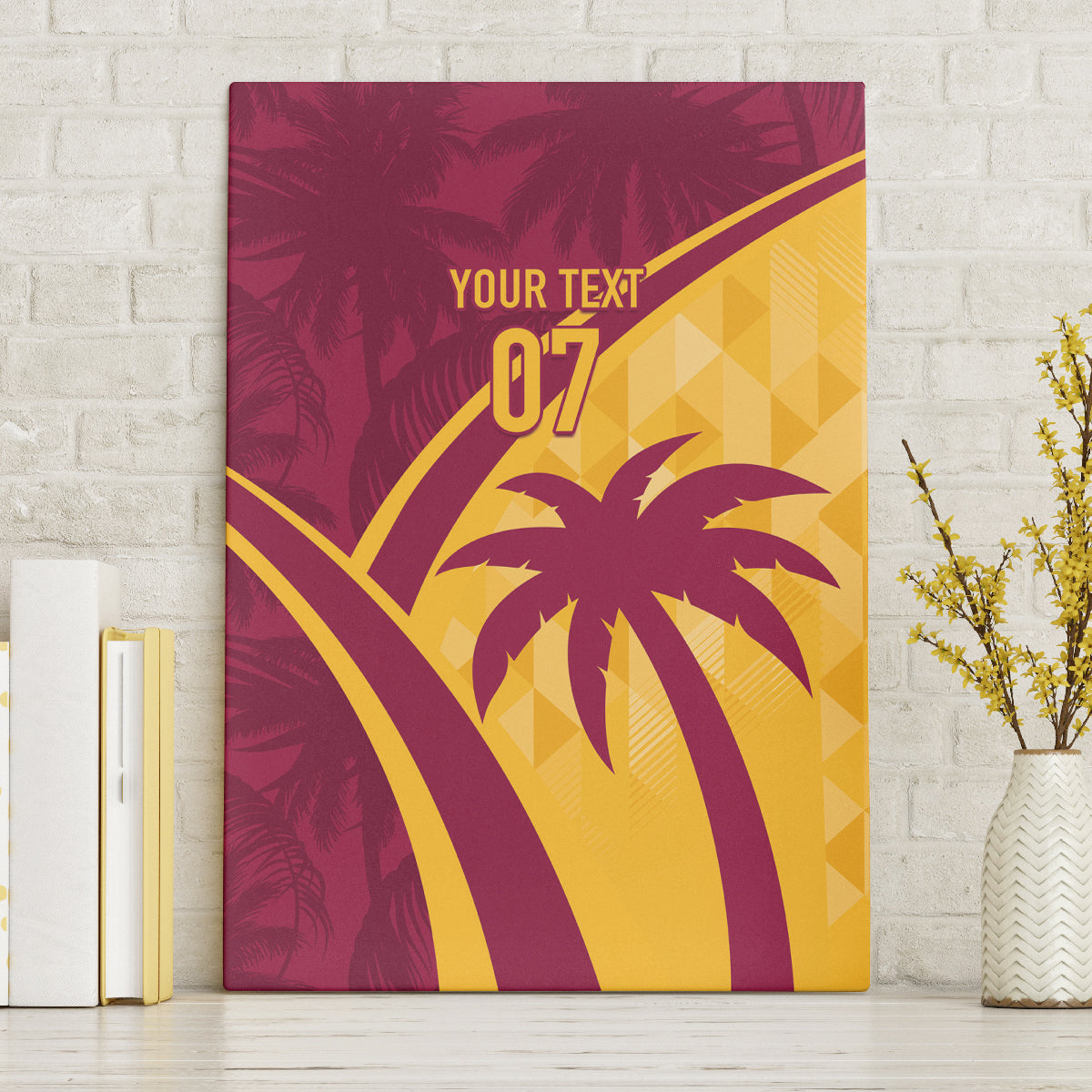 West Indies Cricket World Cup 2024 Canvas Wall Art Tropical Style LT7 - Wonder Print Shop
