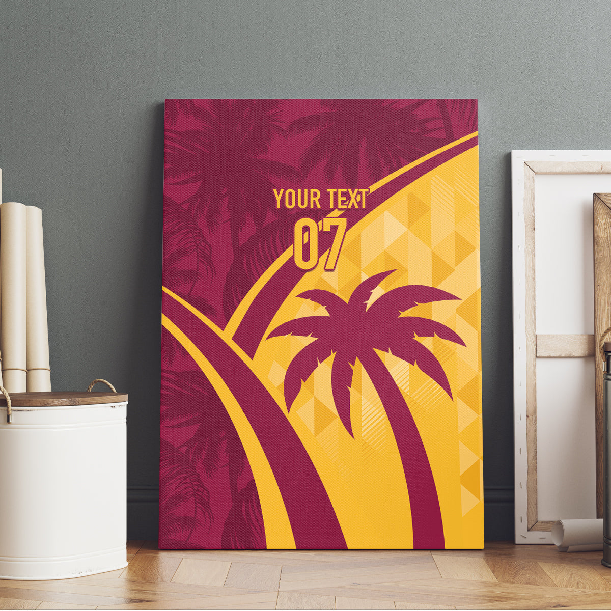 West Indies Cricket World Cup 2024 Canvas Wall Art Tropical Style LT7 - Wonder Print Shop