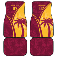West Indies Cricket World Cup 2024 Car Mats Tropical Style LT7 - Wonder Print Shop