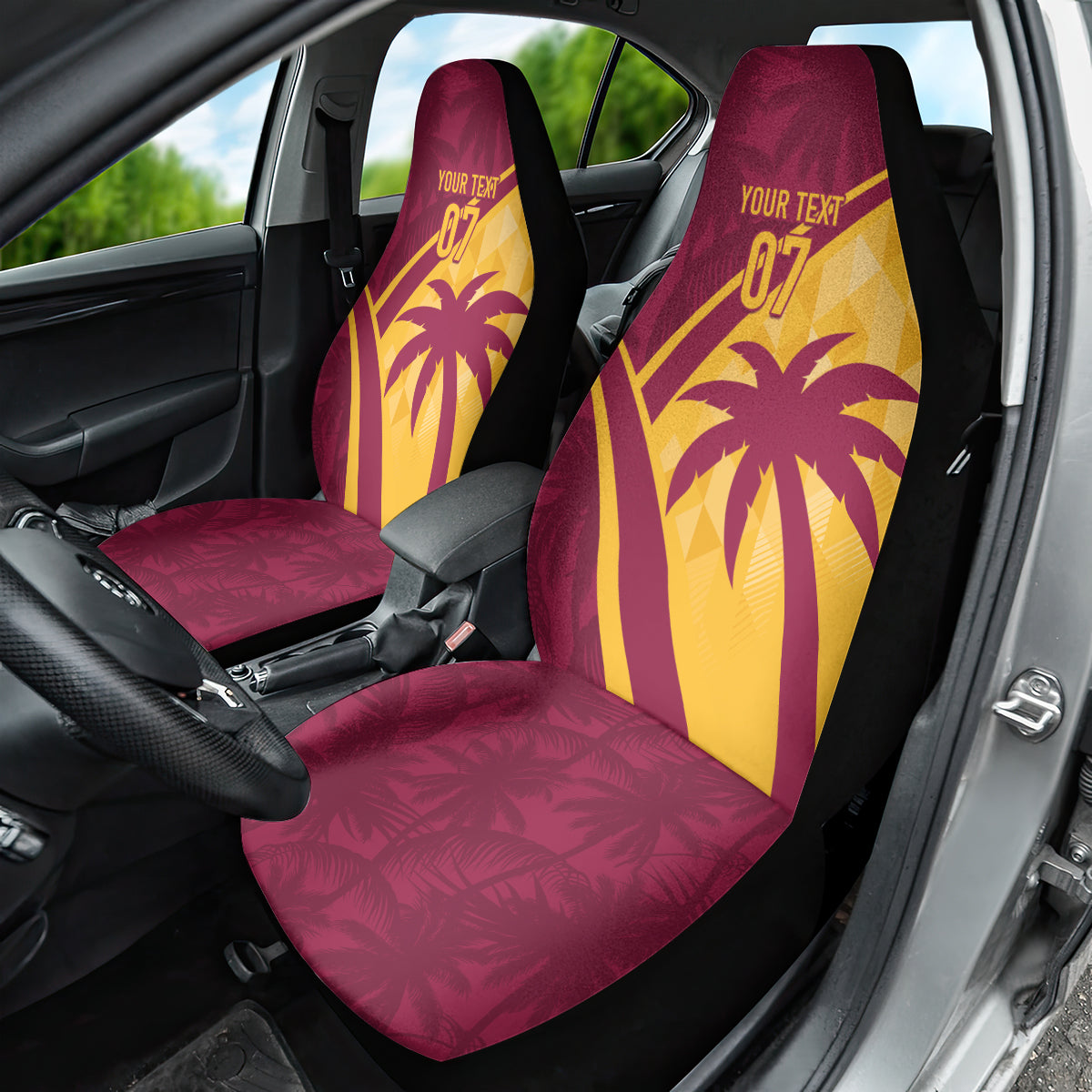 West Indies Cricket World Cup 2024 Car Seat Cover Tropical Style LT7 - Wonder Print Shop