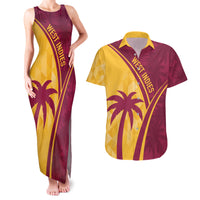 West Indies Cricket World Cup 2024 Couples Matching Tank Maxi Dress and Hawaiian Shirt Tropical Style LT7 - Wonder Print Shop