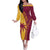 West Indies Cricket World Cup 2024 Family Matching Off The Shoulder Long Sleeve Dress and Hawaiian Shirt Tropical Style - Wonder Print Shop