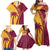 West Indies Cricket World Cup 2024 Family Matching Off Shoulder Maxi Dress and Hawaiian Shirt Tropical Style LT7 - Wonder Print Shop