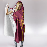 West Indies Cricket World Cup 2024 Hooded Blanket Tropical Style